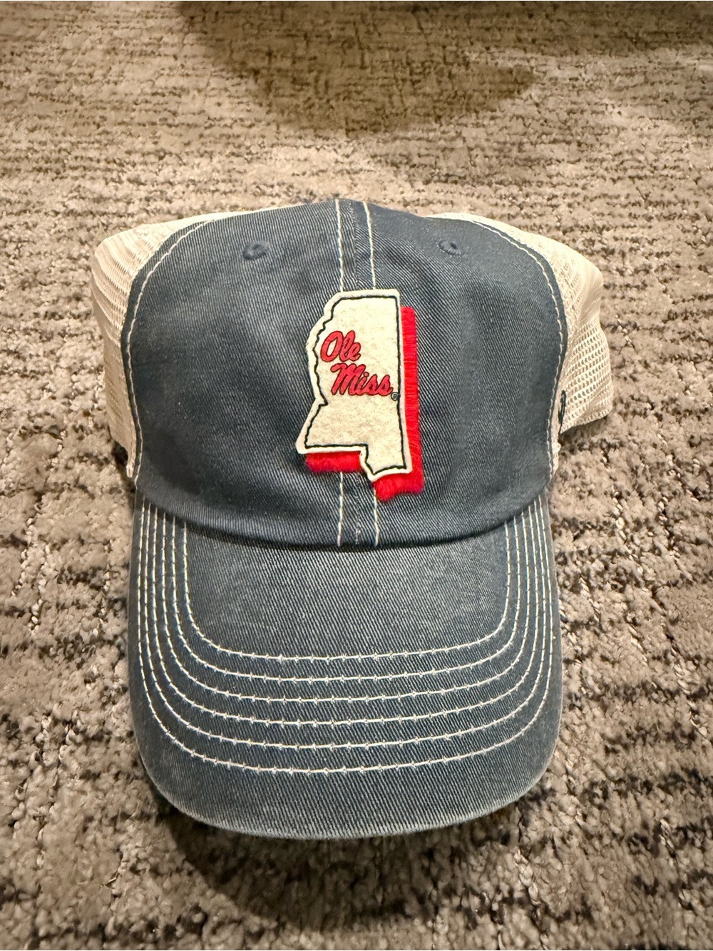 New with tags adjustable OLE MISS baseball hat
